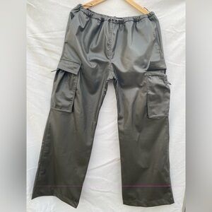 Zara Dark Green Cargo Pants